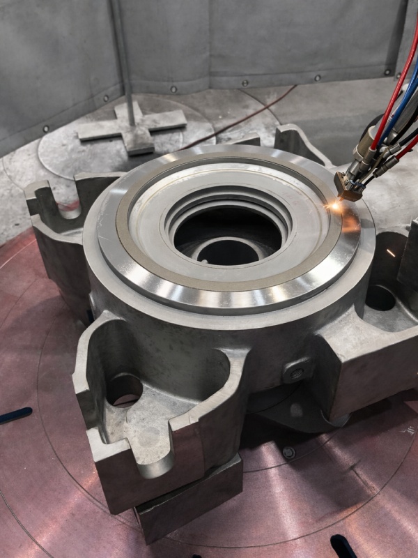 LaserCladding Anwendungen - Pumpen