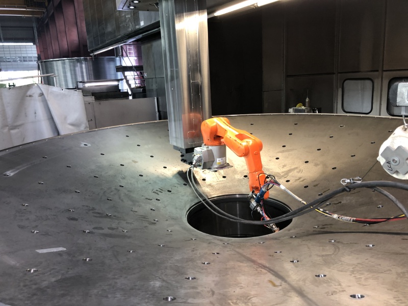 Laser Cladding mobil - Industrie-Service